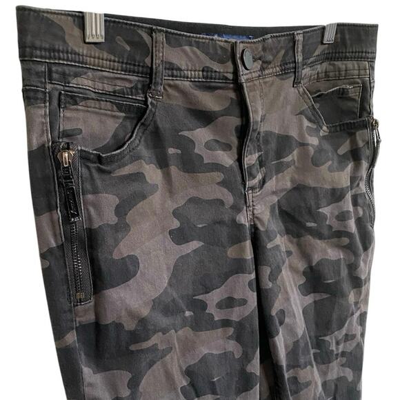 Democracy "AB" Solution Camo Grey Side Zip Jegging Size 8 - Excellent - Picture 16 of 16